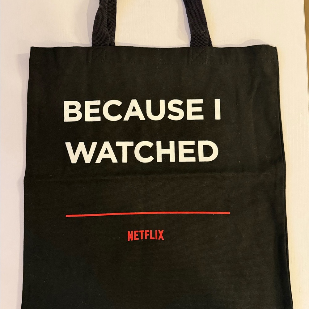 [Limited Edition!] Netflix Canvas Tote Bag
